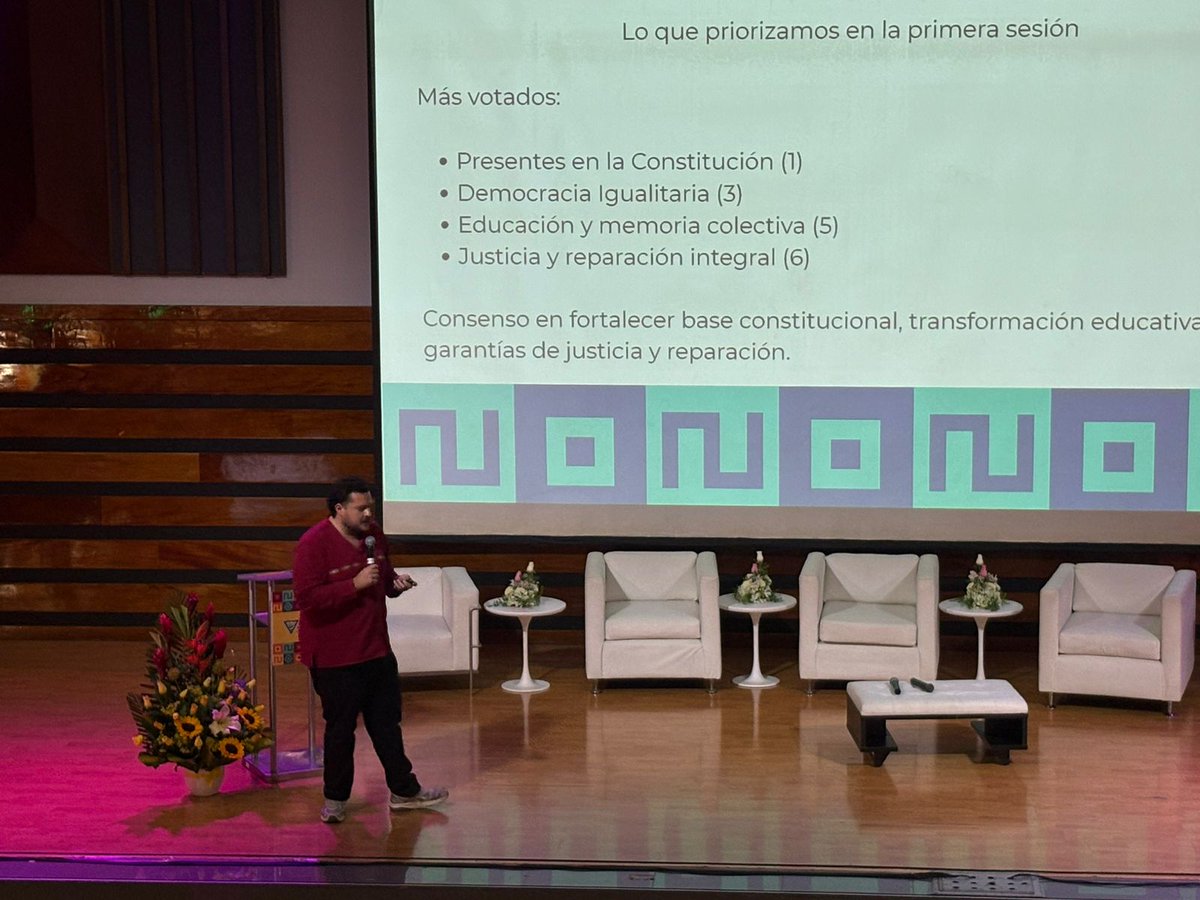 Sesión: Trabajo Colectivo para la elaboración de la agenda de Lima. 
📢<a href="/andtrelun/">Andrés Treviño</a> 
Desde la #AgendaDeLima, colectivamente construimos 7 objetivos estratégicos para avanzar en los derechos LGBTIQ+ en la región. Te contamos qué priorizamos y hacia dónde vamos. 🧵