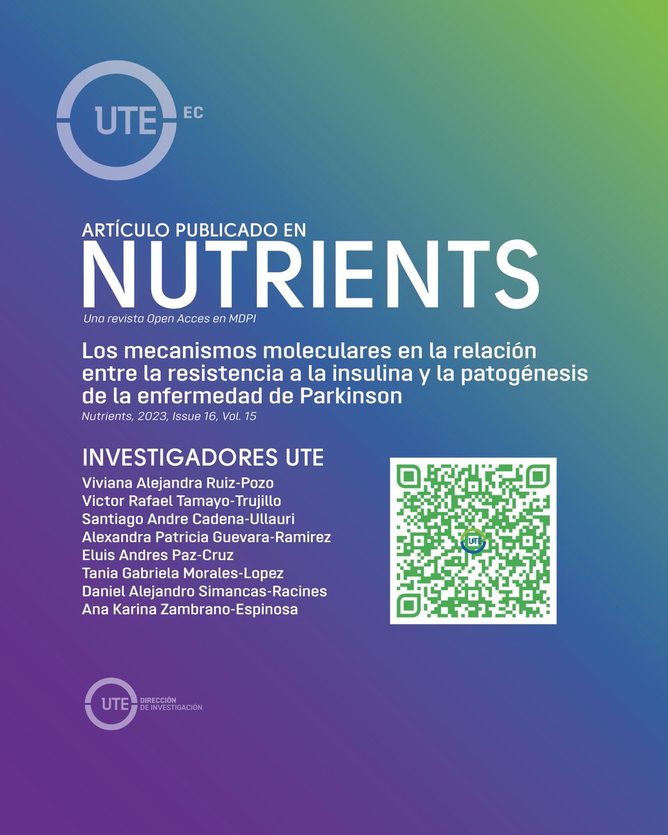Dirección de Investigación - Universidad UTE tweet media