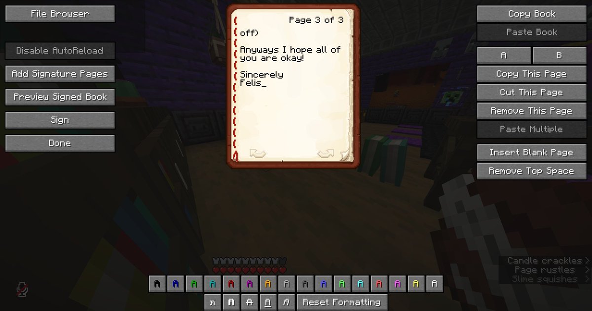 Since I keep forgetting to write this on stream- #MythcraftSMP