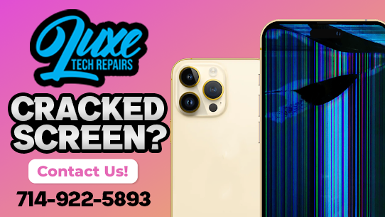 LuxeTechRepairs's tweet image. 📱💥 Cracked screen? Dead battery? Phone acting up?
Anaheim Hills’ trusted choice 👉 Luxe Tech Repairs 🔧
Fast, reliable, and affordable cell phone repair done right ✅