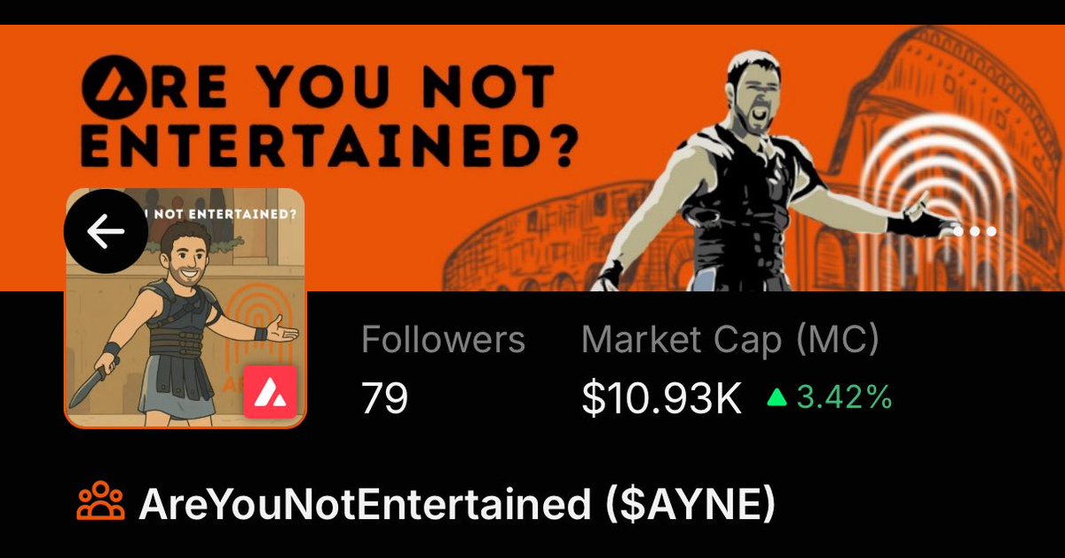 Market down? Can’t be us… 😂 $AYNE