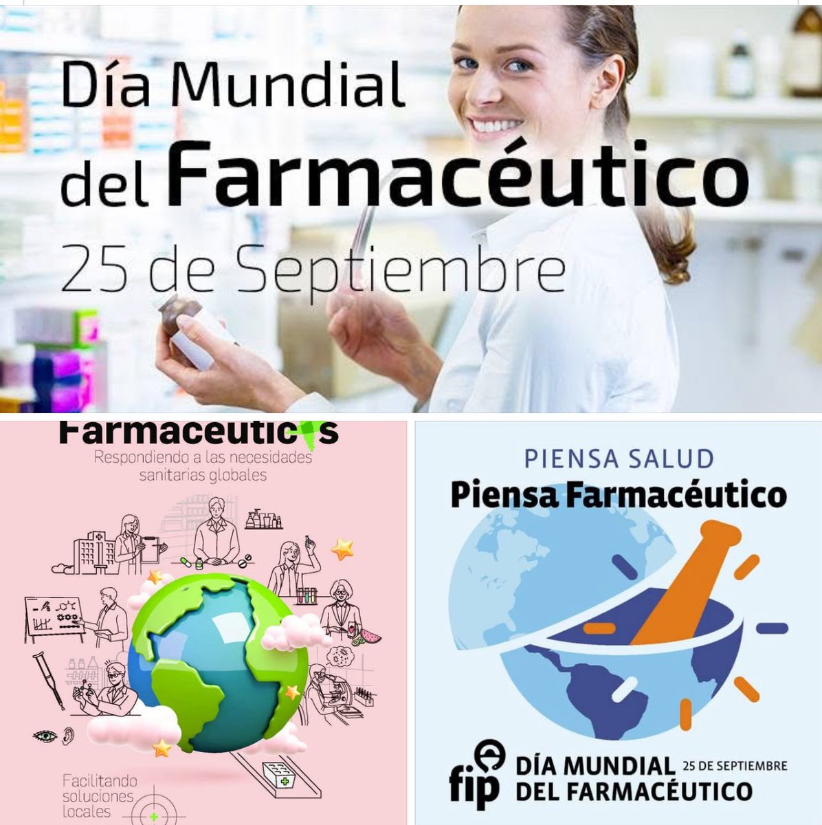 Muchas felicidades a los farmacéuticos desde #Camagüey