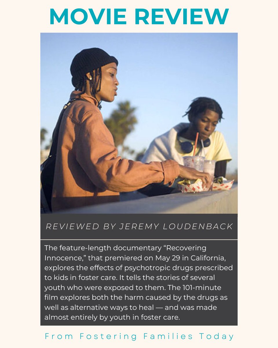 “It was very heavy but also empowering,” Roa said. “It’s been an honor to be a liaison, to make sure that these voices are heard, and passed on to the next generation.”

Read the full review of "Recovering Innocence" on our website, and check it out now.
fosteringfamiliestoday.com/book-movie-rev…