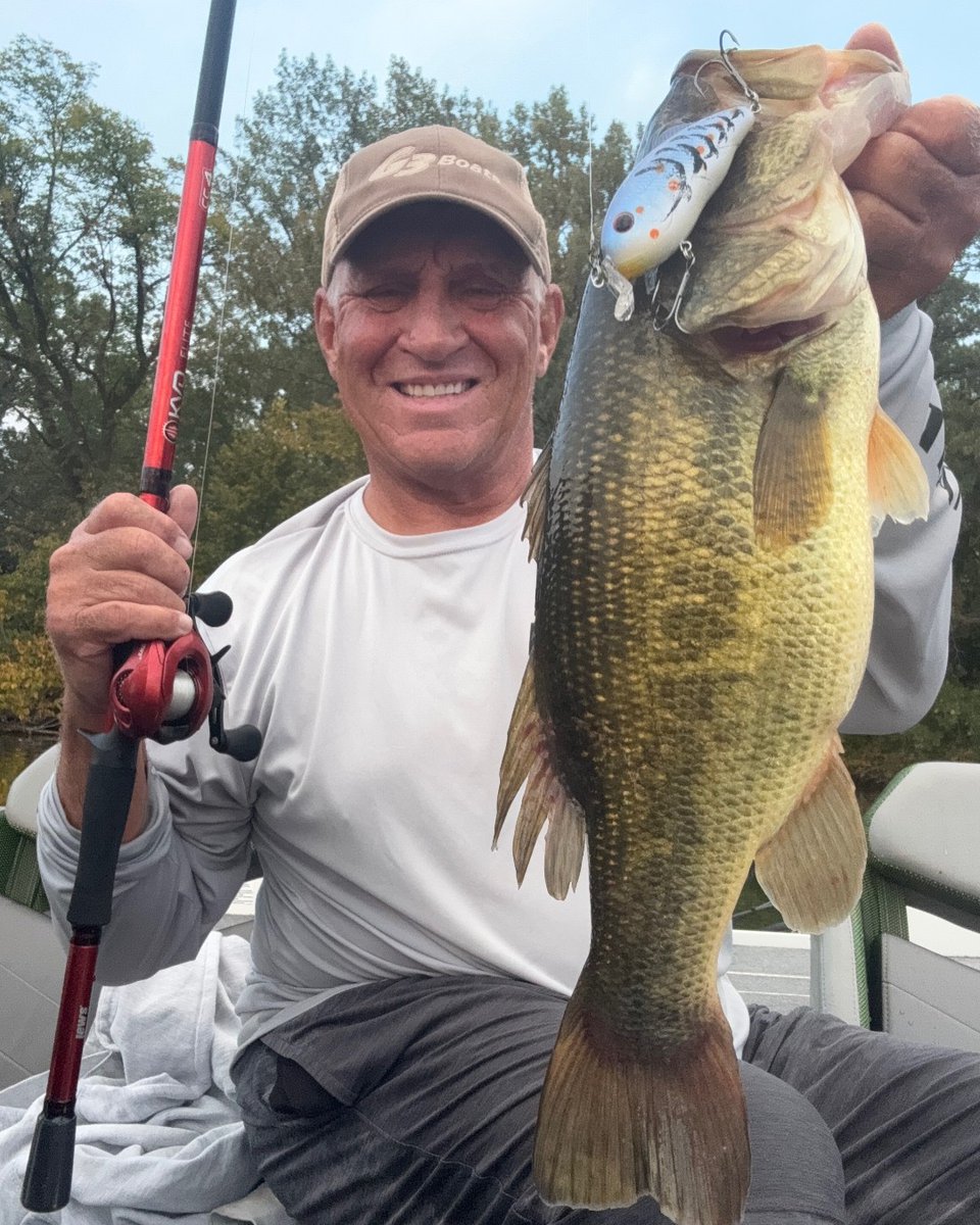 Lews_Fishing's tweet image. Who else has been putting their new KVD Elite baitcasting setups to use?!🙌

Mike Frisch from Fishing the Midwest has been putting his KVD Elite&apos;s to the test up in the Midwest on both Smallmouth and Largemouth🔥

#teamlews #feelthedifference