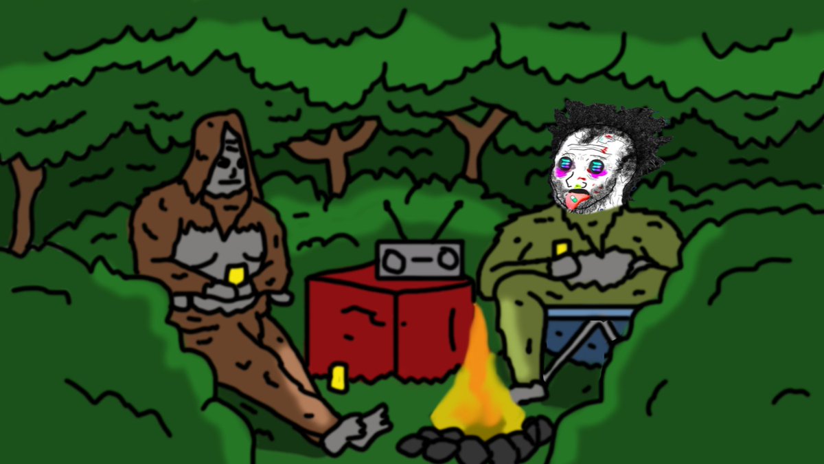Camping wiv my boi