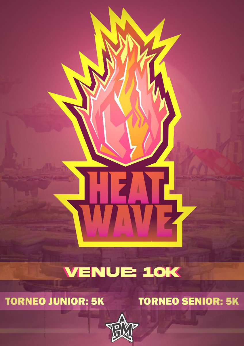 🔥 HEATWAVE regresa 🔥

Después de un largo tiempo, el torneo que encendió la llama de la competencia está de vuelta.
El campeón pasado, Iced, no estará presente esta vez... lo que deja una sola pregunta en el aire:

¿Quién reclamará el puesto de campeón? 🏆⚔️