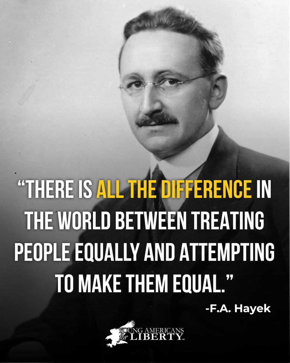 Hayek is spot on.