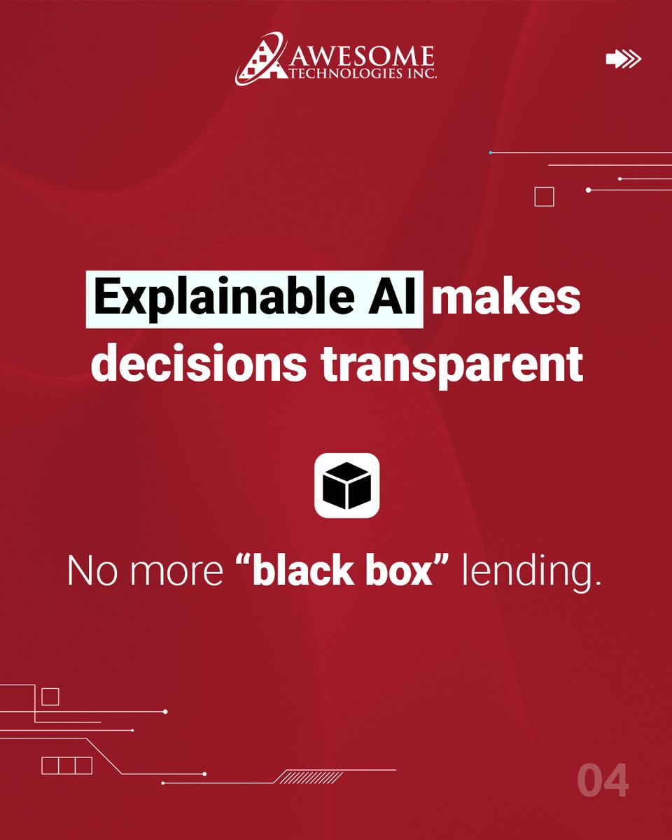 awesometech_inc's tweet image. AI is reshaping lending, but fairness must come first. Hidden bias can harm communities, while ethical, explainable AI builds trust and transparency. Fair lending benefits everyone.

#AwesomeTechInc #EthicalAI #FairLending #AIinFinance #MortgageTech