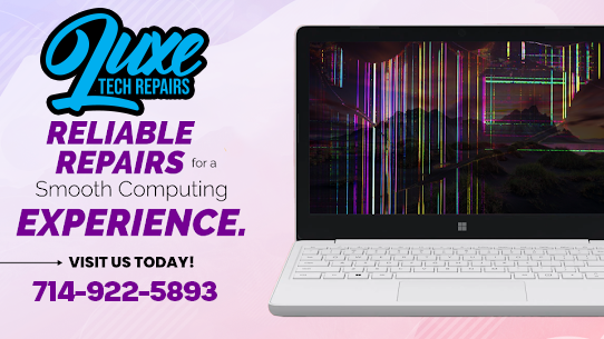 LuxeTechRepairs's tweet image. 💻⚡ Laptop running slow, broken screen, or won’t charge?
Get it fixed fast at Luxe Tech Repairs – Anaheim Hills 🛠️
We specialize in screen replacement, battery repair, virus removal &amp;amp; upgrades.
#LaptopRepair #AnaheimHills #OrangeCounty #TechRepair #LuxeTechRepairs