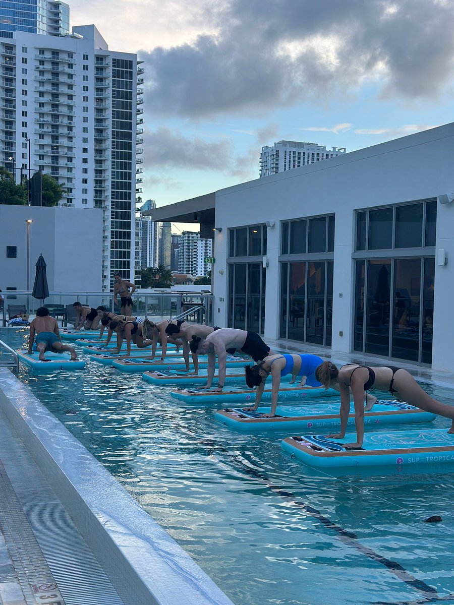 ModeraEdgewater's tweet image. A huge thank you to our residents for making Paddle Board Yoga such a splash, you rocked Paddle Board Yoga! Thanks for bringing the fun and great vibes. 🙌 🌊🧘‍♀️✨
#ModeraEdgewater #Resident Events #Community #EdgewaterLiving #ApartmentLiving #MiamiApartments #NowLeasing...
