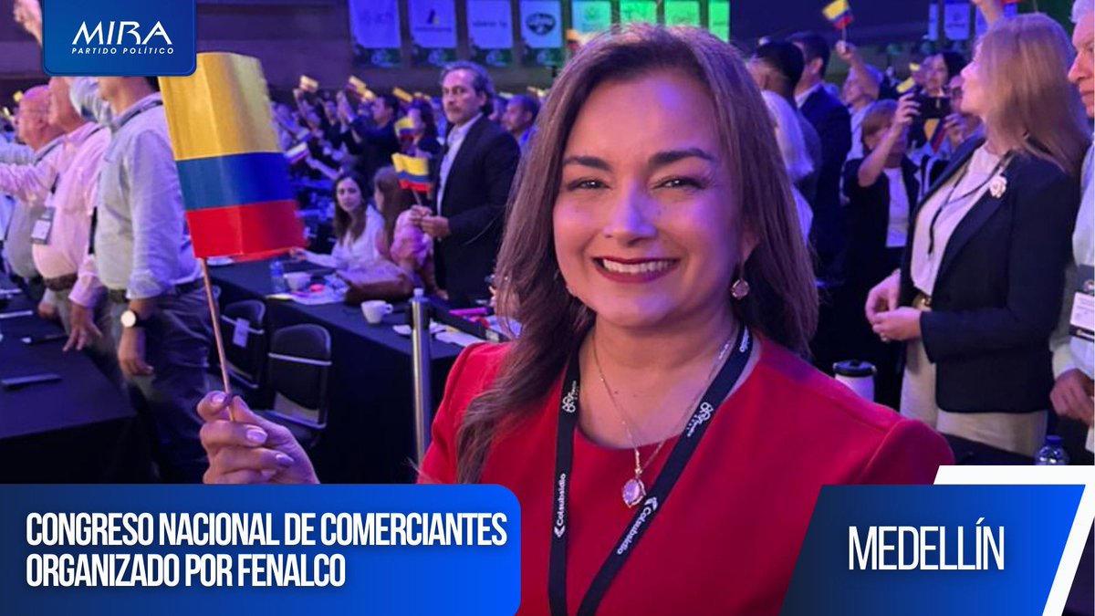 🇨🇴 La bancada del Partido MIRA sigue trabajando por el futuro de Colombia. Hoy nuestros congresistas están presentes en escenarios clave:

🟢 Sen. y Pdte. <a href="/PartidoMIRA/">Partido MIRA</a> <a href="/Virguez/">Manuel Virgüez Piraquive</a> : presentó Proyecto de Ley de IA en #SimposioACRIP2025
🟢 1ª Vicepresidenta del Senado <a href="/AnaPaolaAgudelo/">AnaPaolaAgudelo</a>