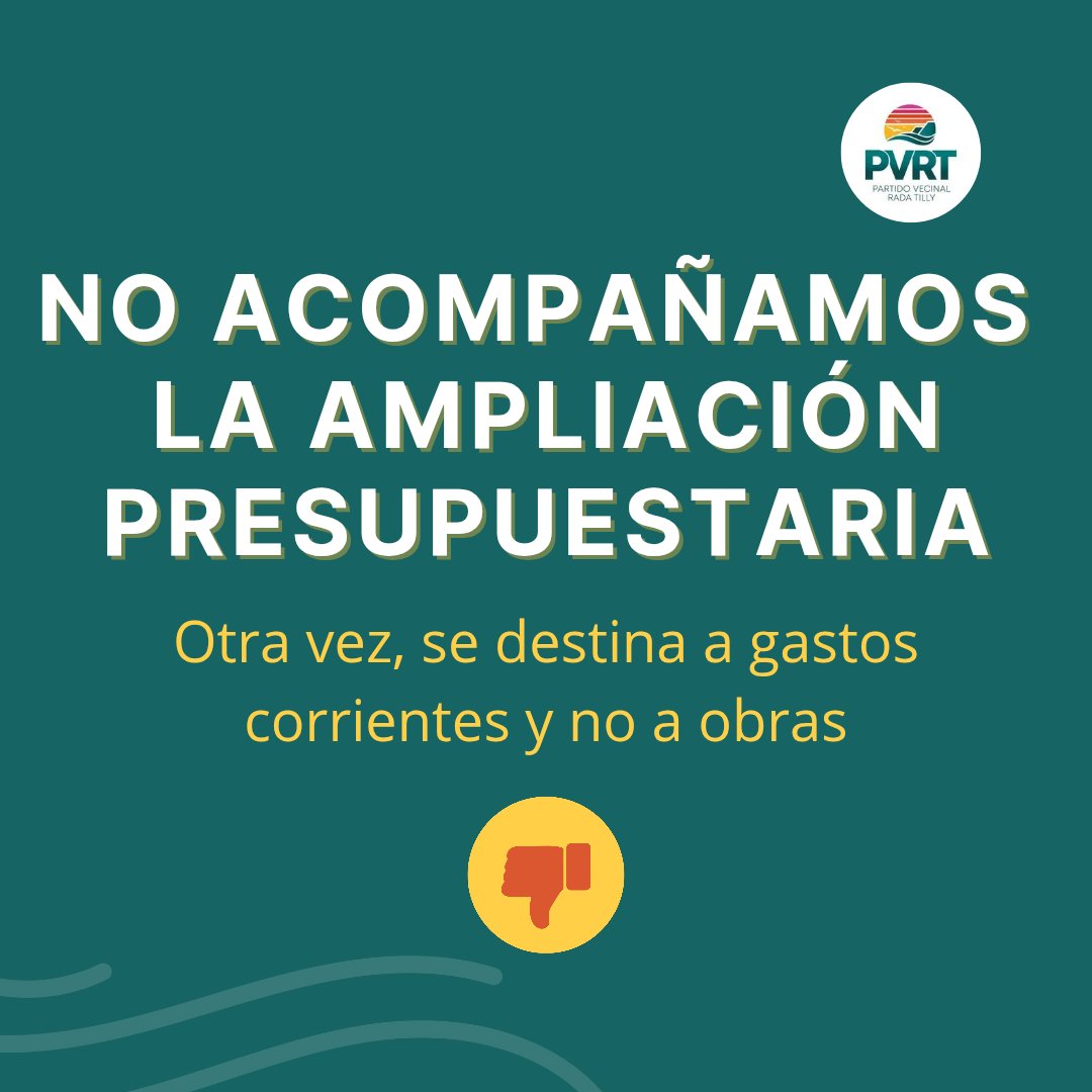 Partido Vecinal de Rada Tilly tweet media