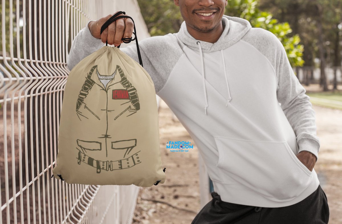 FandomMade's tweet image. Who you gonna call? Venkman Drawstring Bag inspired by Ghostbusters! 👻 Find this design and more at Fandom-Made.com.

Get ready to show off your fandom everywhere you go!

#ghostbusters #petervenkman #billmurray #fanexpo #nycc #fandomaniacs #fandommade