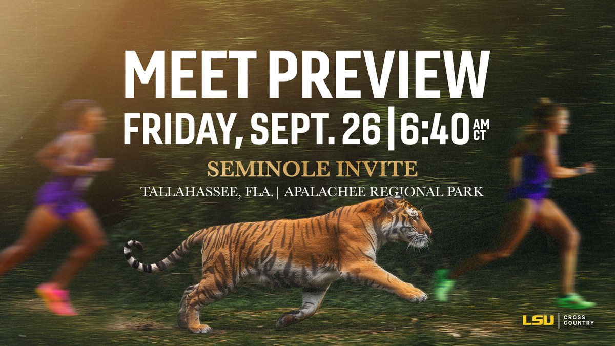 LSUTrackField's tweet image. The Tigers are in Tallahassee. 🐅

📄 lsul.su/47WRwn1