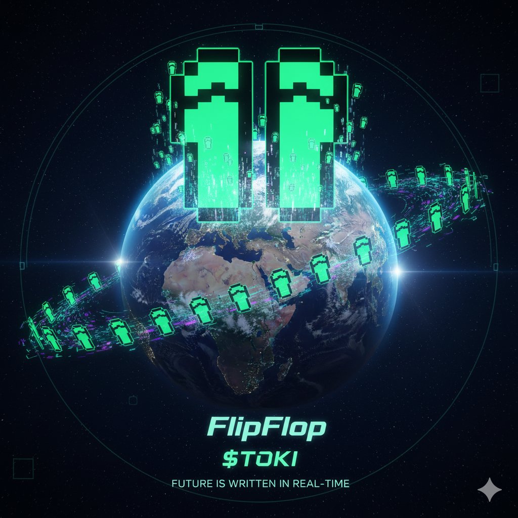 Rocker_fella727's tweet photo. @flipfloplaunch #FlipflopFootprintIn FlipFlop, we see proof that no contribution is wasted. Toki ensures every footprint leaves behind more than a mark; it leaves behind a message for the next generation of builders. #flipflopAmbassador #defitoki https://t.co/3ldMz0VGq2