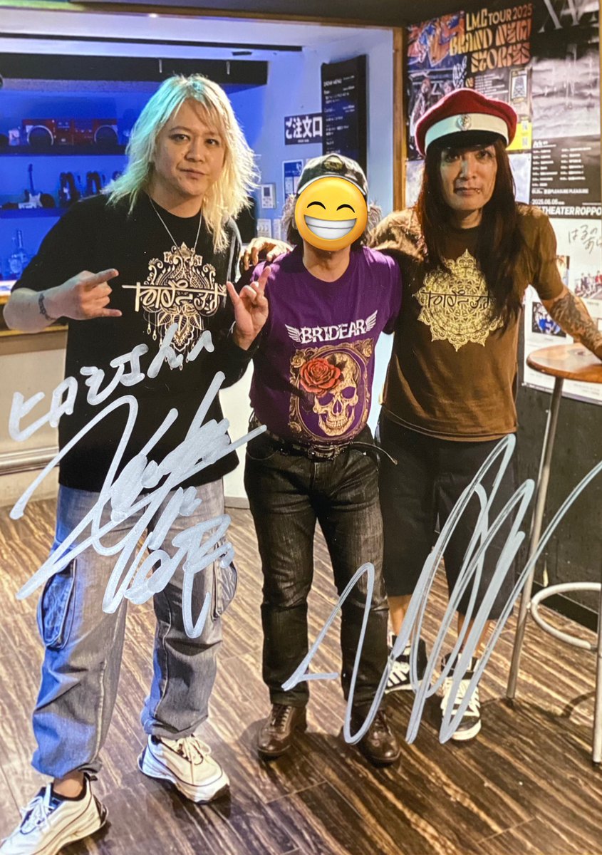Hiroshi2k0714's tweet photo. 昨日、#HIMAWARI さんにライブ後に写真にサインをして貰いました😄
撮影場所 : #9
撮影日 : 2025年4月13日
サイン場所 : #LiveHouseCrescend
サイン日 : 2025年9月25日
ありがとうございます🙇
#HIMAWARI
#DUSTAR3
#ATF
#ねぱーるず
#HIDEN
#ライフワーク https://t.co/xVjgILdEai