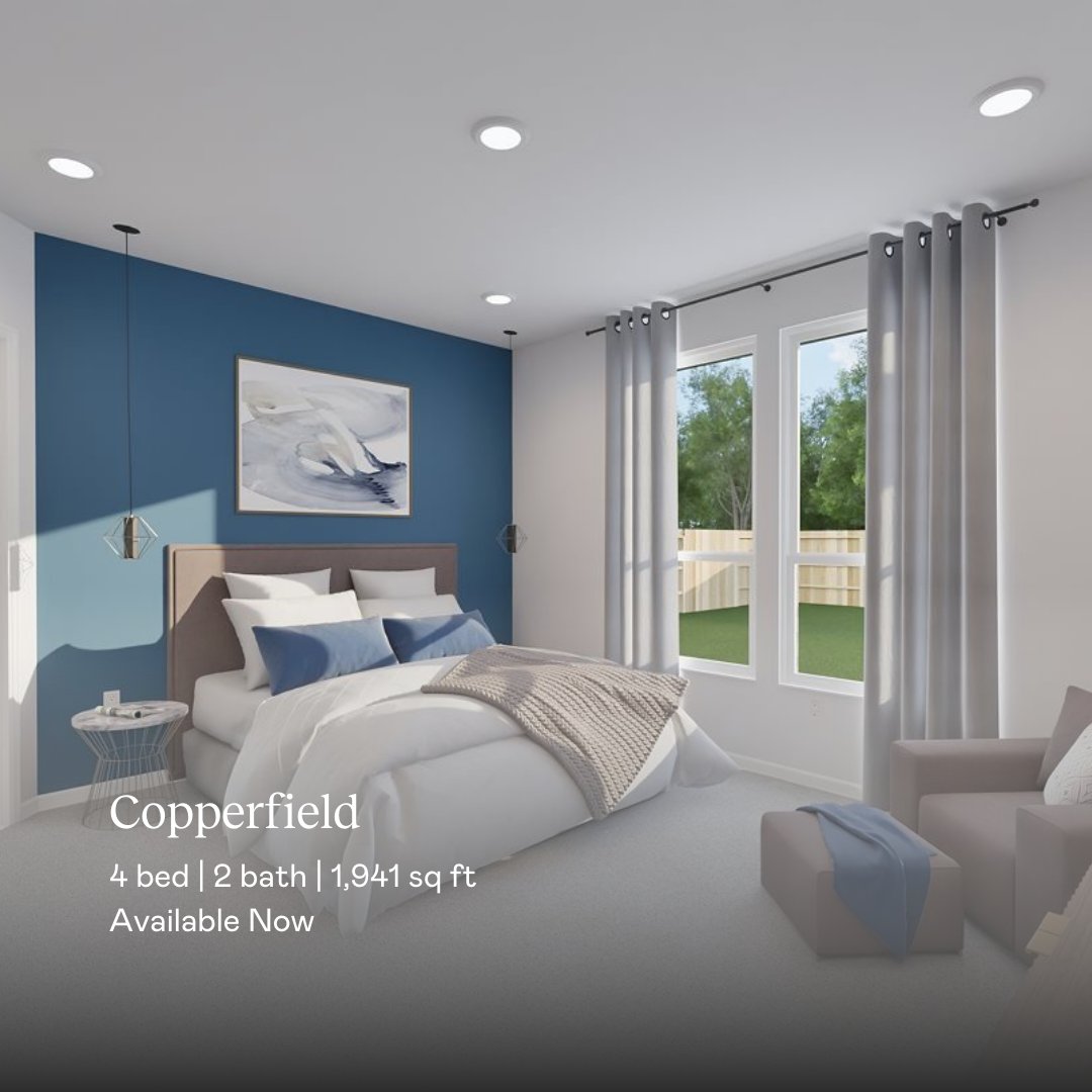 VBHouston's tweet image. 🏡 Welcome to the Richmond Collection at Oakberry Trails in Waller, TX!
✨ New single-family homes in a master-planned community surrounded by tall, mature trees and a relaxed country lifestyle.

📞 Call 888-671-8175 to schedule your tour today!