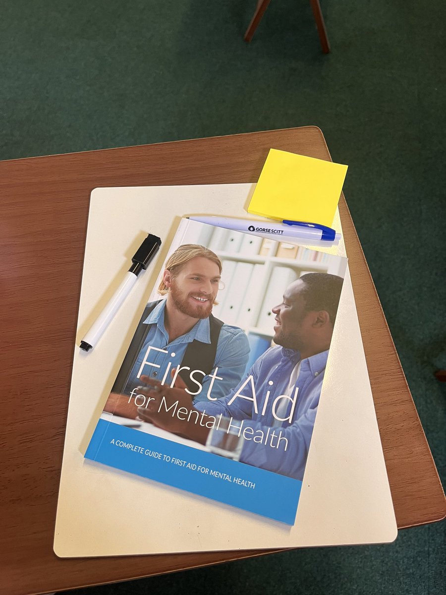 Mental Health Matters at GORSE SCITT 💜
Today, our central team completed their Mental Health First Aid training!
We are proud to be creating a culture where mental health is prioritised and support is always within reach. 💬✨
