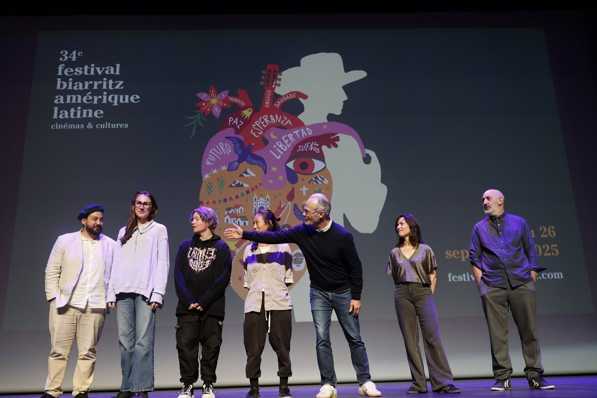 📢El 🎞️corto mexicano🇲🇽 “Domingo familiar” de Gerardo del Razo ganó hoy el premio🏆“Abrazo” al mejor cortometraje del 34 Festival de cine latinoamericano de Biarritz🇫🇷El galardón fue anunciado por el presidente del jurado, el actor franco-mexicano Brontis Jodorowski #cinemexicano