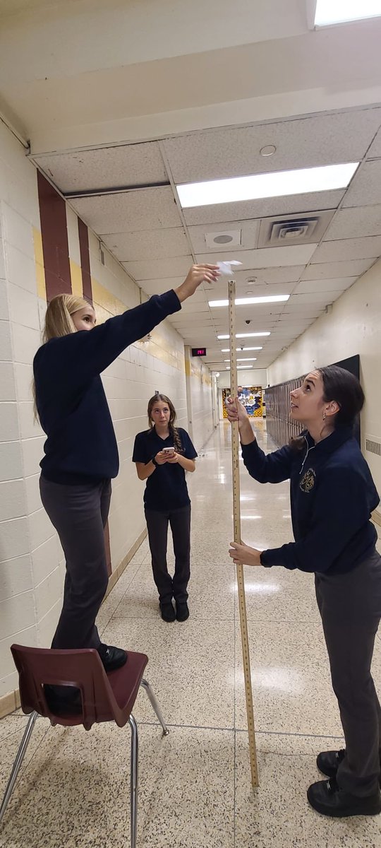 mpsjscience's tweet photo. Mrs. Centritto’s new grade 9 scientists apply the scientific method with the “whirly bird” lab- the first lab of their high school careers! #mpsjscience ⁦@MPSJ_TCDSB⁩ ⁦@PowerIB⁩ https://t.co/1JoVMrfF4J