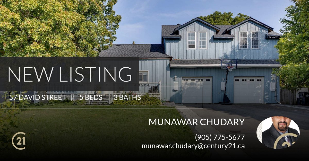 munawarchudary's tweet photo. 📍 New Listing 📍 Take a look at this fantastic new property that just hit the market located at 57 David Street in Bradford West Gwillimbury. Reach out here or at (905) 775-5677 for more information https://t.co/J8uKxvvt4k https://t.co/b3TQJqLSyN