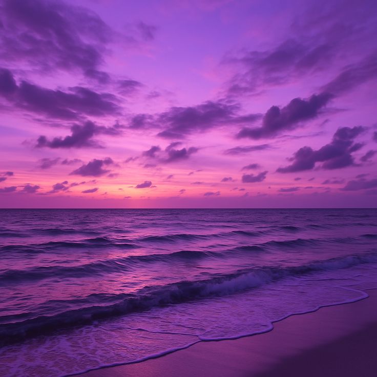 duskyrealms's tweet image. Purple sunset 🌇