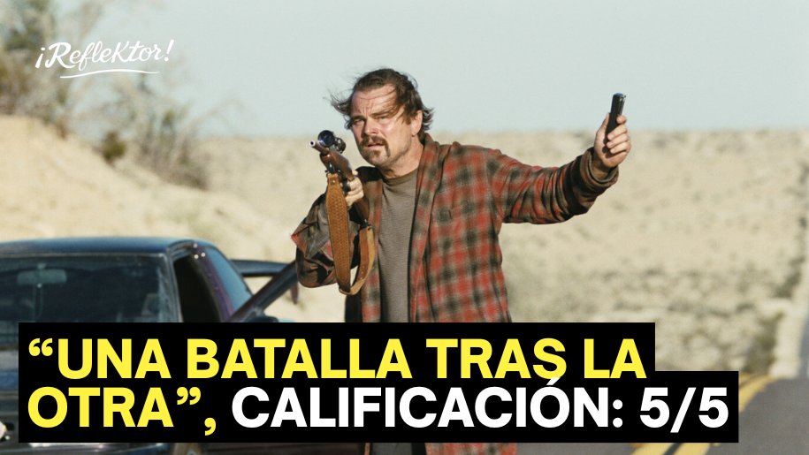 “Una película furiosa y desquiciante que combina la sátira política con un potente drama familiar”, escribe <a href="/smairata/">Sandro Mairata</a> 

CRITICA: tinyurl.com/BatallaRF

#UnaBatallaTrasOtra #OneBattleAfterAnother #cine #cinema #Estrenos2025 #Estreno