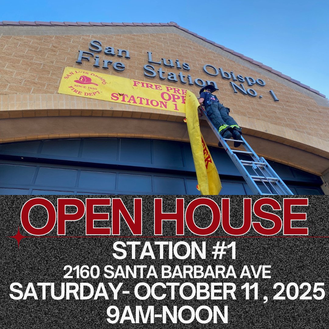 San Luis Obispo City Fire Department tweet media