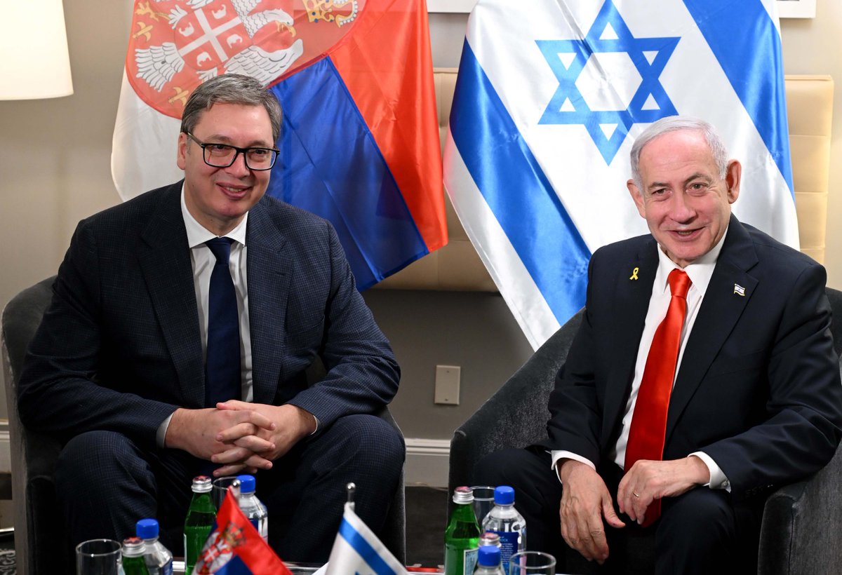 Prime Minister Netanyahu expressed his gratitude to President Vučić  for his unwavering support of Israel's efforts to free all of the hostages held by Hamas in Gaza, including Alon Ohel, who holds Serbian citizenship.