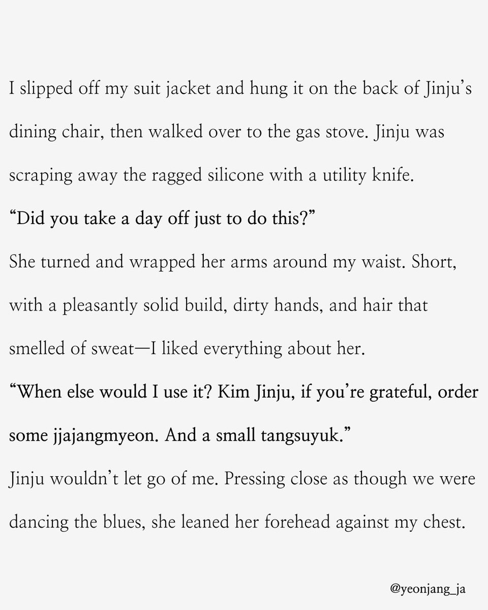 yeonjang_ja's tweet photo. 📘 Had to Be a Murderer
Ep. 2 – I Loved Everything About Her.

📢 New episodes every Mon/Wed/Fri
⚠️ Copyright belongs to the creator.
Unauthorized reposting or reuse is prohibited.

#Yeonjangja #FlashFiction #ShortStory
#Knovel #KoreanFiction #TranslatedLit
#AsianLit https://t.co/B09dLgJp31