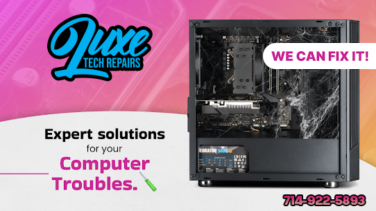 LuxeTechRepairs's tweet image. 🎮💻 Gaming PC Repair in Anaheim Hills! Luxe Tech Repairs specializes in custom gaming computer repairs, GPU &amp;amp; graphics card fixes, motherboard &amp;amp; CPU troubleshooting, overheating solutions, power supply replacements, and full system diagnostics. ⚡🛠️ t! #GamingPCRepair #PCRepair