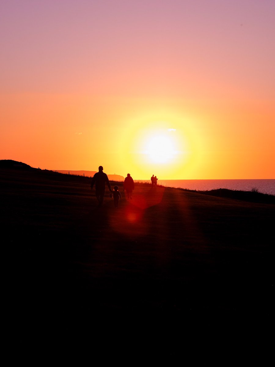 Lens flare Abbotsham Cliffs #devon