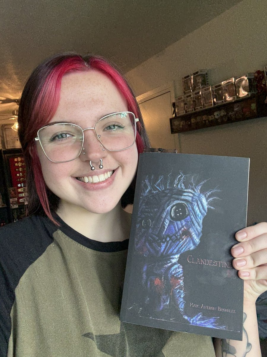 Thanks to Autumn for picking up my horror novel about bullying, “Clandestine”. Spooky Season is here, which means Spooky reading 📚 

You can find all my books in my bio Linktree (Amazon) 
#BookTwitter #WritingCommunity #MutantFam
