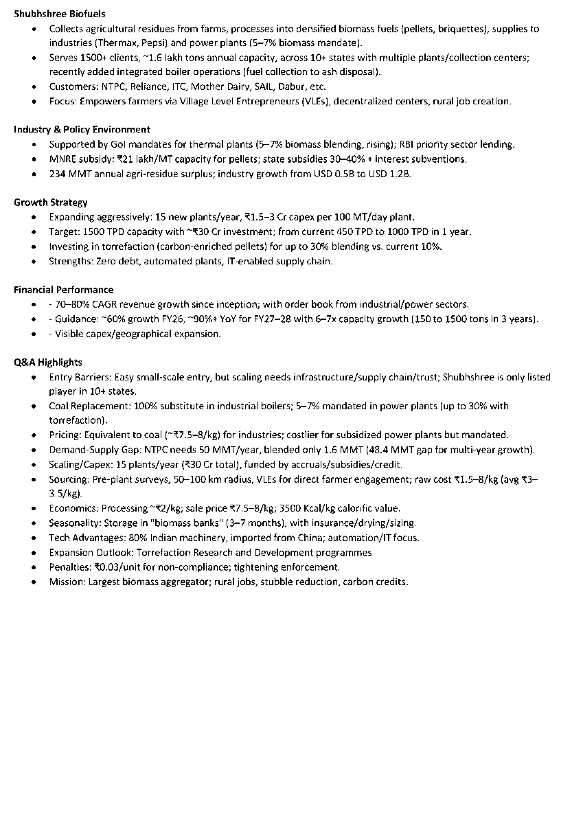 sachprat07's tweet image. Arihant Bharat Connect Conference :

💠SJ Logistics
💠Blue Water Logistics
💠Shubhshree Biofuels
💠Sahaj Solar

#sjlogistics #bluewaterlogistics #bluewater #shubhshree #shubhshreebiofuels #sahajsolar #sahaj #arihant #bharatconnectconference #arihantcapital