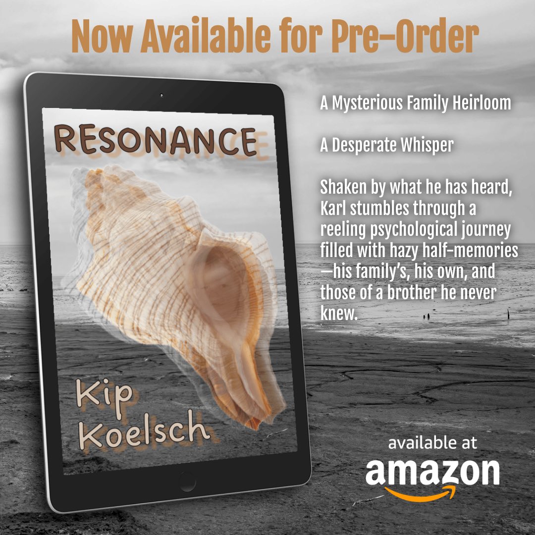 Well, here we go! The Kindle edition of my latest work—RESONANCE—is now available for pre-order: a.co/d/5PZsbdj

The release date is October 13th 📖 

#5amwritersclub #IndieAuthor #WritingCommunity