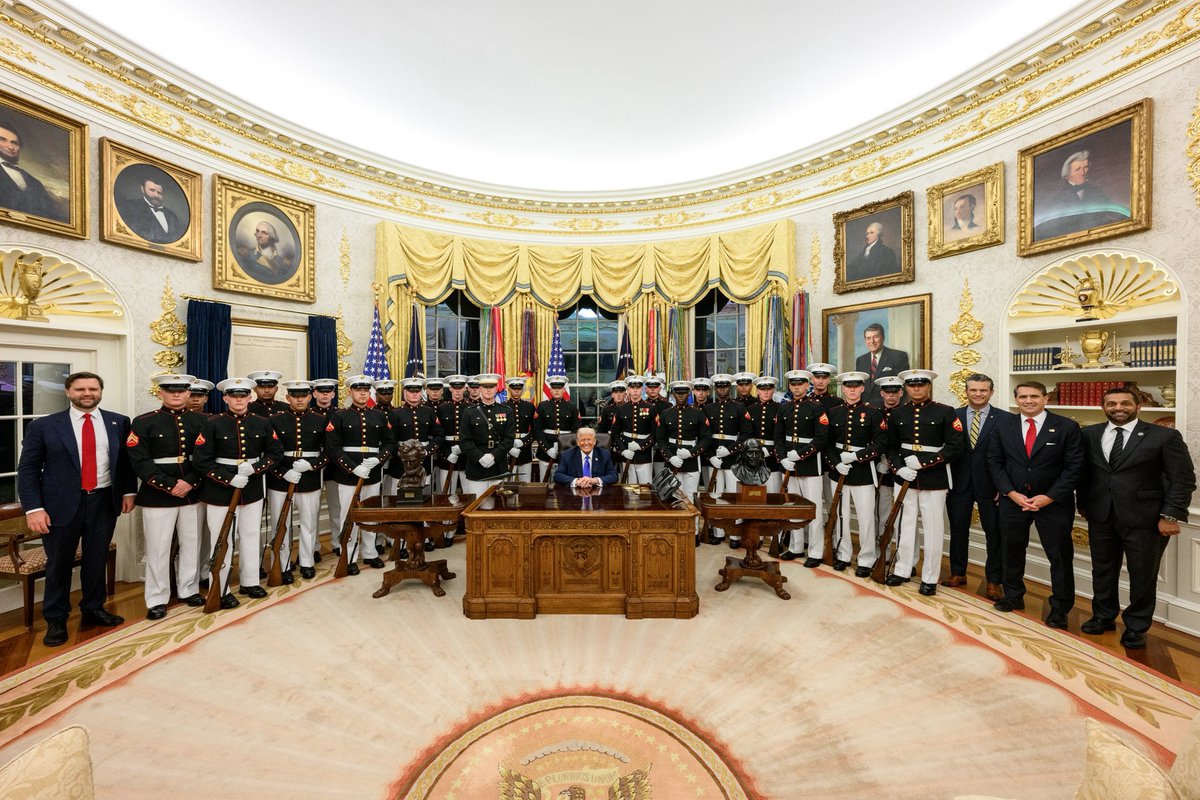 Note to “professional” sports teams: next time you get a White House invite, maybe borrow a page from the Marines. 

Step 1: Graciously accept. 
Step 2: Show some class. 

That’s it. 

—Signed, every American citizen 🇺🇸