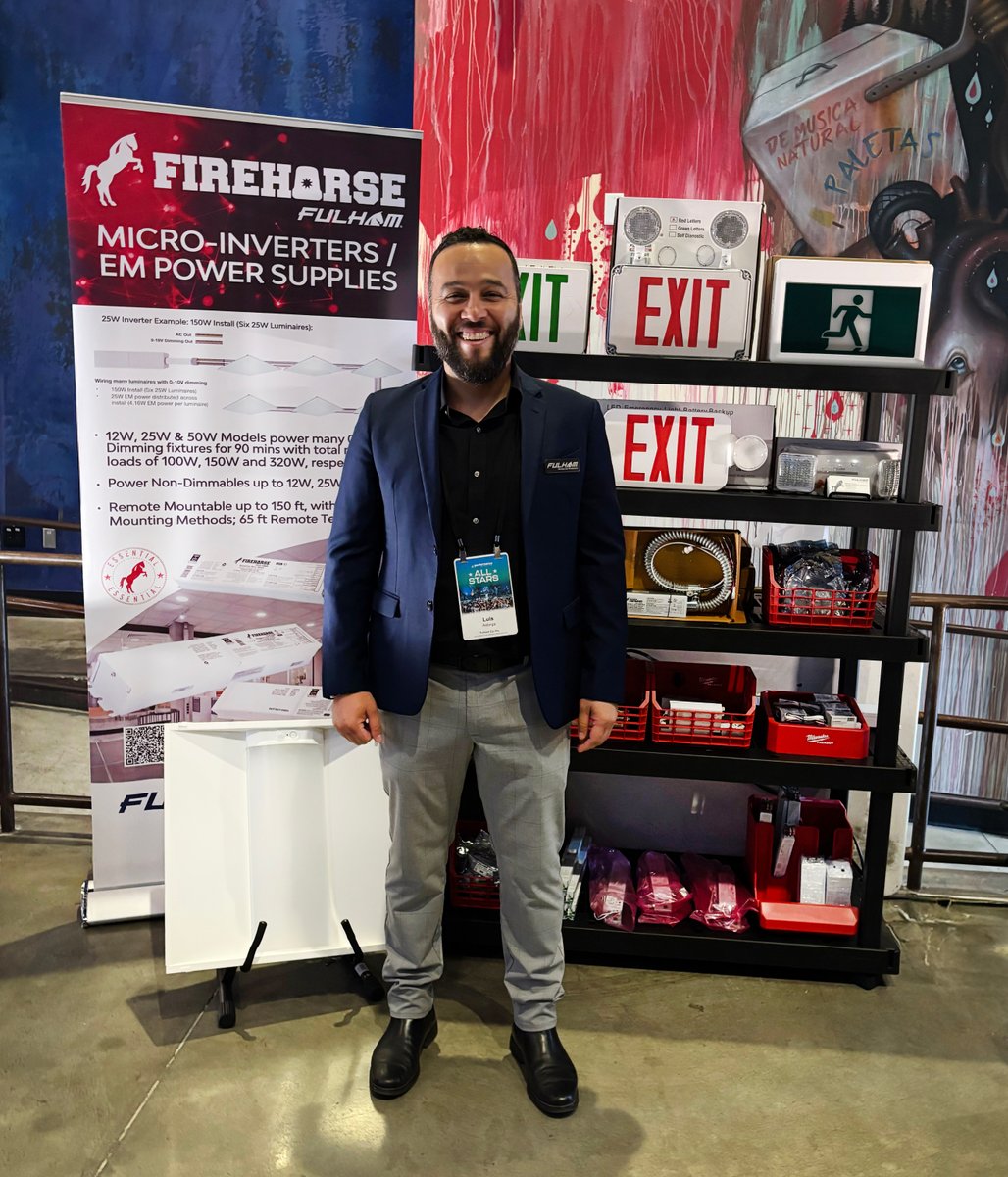 Happening NOW at the Anaheim House of Blues - the Performance Lighting Systems show! Fulham has #emergency lighting solutions, #retrofit kits, #programmable LED drivers and more to show you! #HarnessTheHorsepower - fulham.com