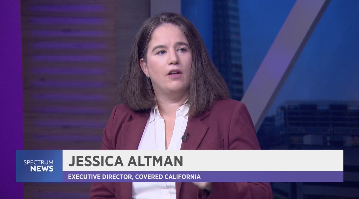 Covered California (@coveredca) on Twitter photo Covered California's executive director, Jessica Altman, joined <a href="/amritsingh/">Amrit Singh</a> on “Inside the Issues” to discuss open enrollment and the impact of Enhanced Premium Tax Credits, which will expire without Congressional action.
Watch Here: spectrumnews1.com/ca/southern-ca… Covered California's executive director, Jessica Altman, joined <a href="/amritsingh/">Amrit Singh</a> on “Inside the Issues” to discuss open enrollment and the impact of Enhanced Premium Tax Credits, which will expire without Congressional action.
Watch Here: spectrumnews1.com/ca/southern-ca…