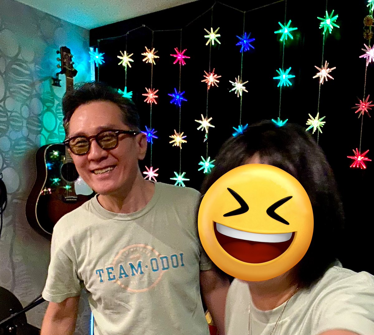 fukka235's tweet photo. 北千住の ♪ここにいる〜♫
そして爆笑2ショット🤣

めちゃくちゃ楽しい北千住でした💖

#大土井でショー #北千住
#大土井裕二 #magicalfantasy https://t.co/1amqb4CsTr