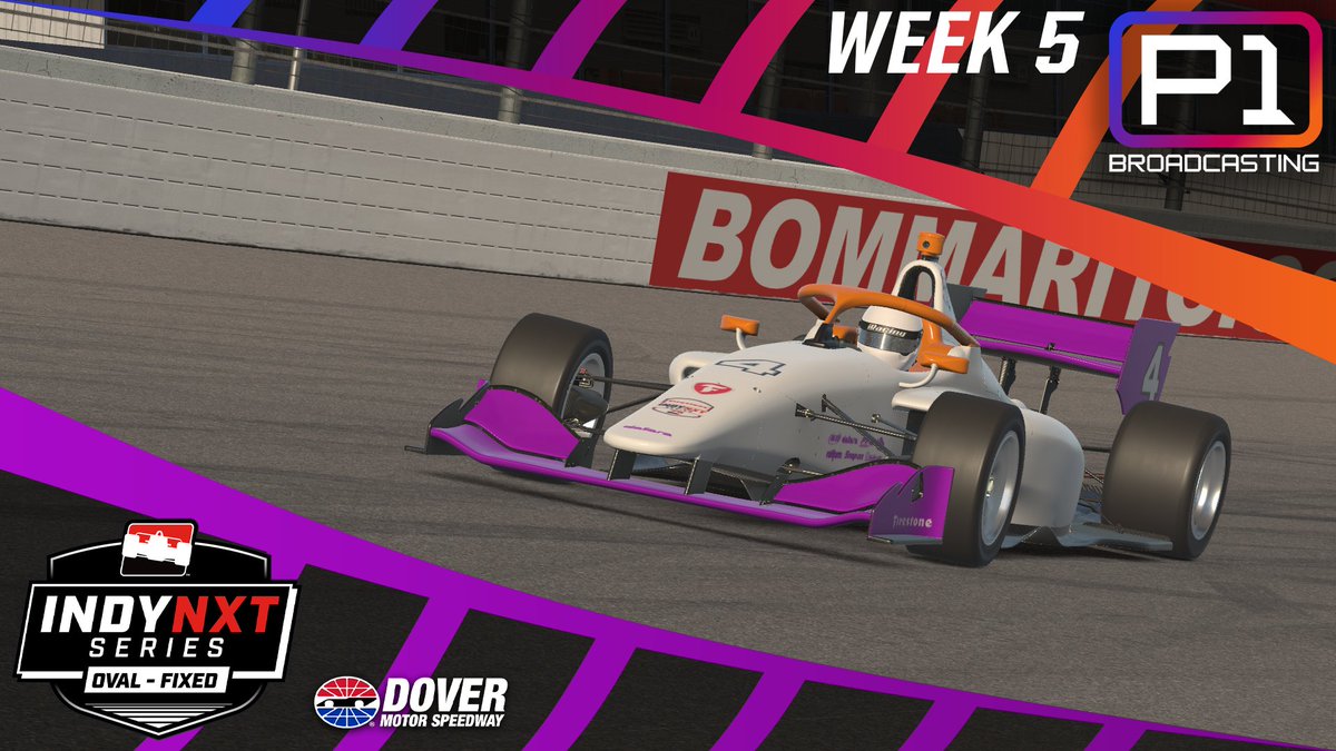 P1 Broadcasting (@p1broadcasting) on Twitter photo Tuesday Night IndyNXT Oval Fixed Series Top Split🏁
🏆2025 Season 4 Week 5
Join us tonight from Dover Speedway for 60 laps
🕒Action start it 9:30pmET
🎙️Jacob Collins
📺youtube.com/watch?v=ip_vJ9…
"P1 Home of Indycar on iRacing"☝️🏆
<a href="/iRacing/">iRacing</a> <a href="/INDYNXT/">INDY NXT by Firestone</a> <a href="/IndyCar/">NTT INDYCAR SERIES</a> Tuesday Night IndyNXT Oval Fixed Series Top Split🏁
🏆2025 Season 4 Week 5
Join us tonight from Dover Speedway for 60 laps
🕒Action start it 9:30pmET
🎙️Jacob Collins
📺youtube.com/watch?v=ip_vJ9…
"P1 Home of Indycar on iRacing"☝️🏆
<a href="/iRacing/">iRacing</a> <a href="/INDYNXT/">INDY NXT by Firestone</a> <a href="/IndyCar/">NTT INDYCAR SERIES</a>