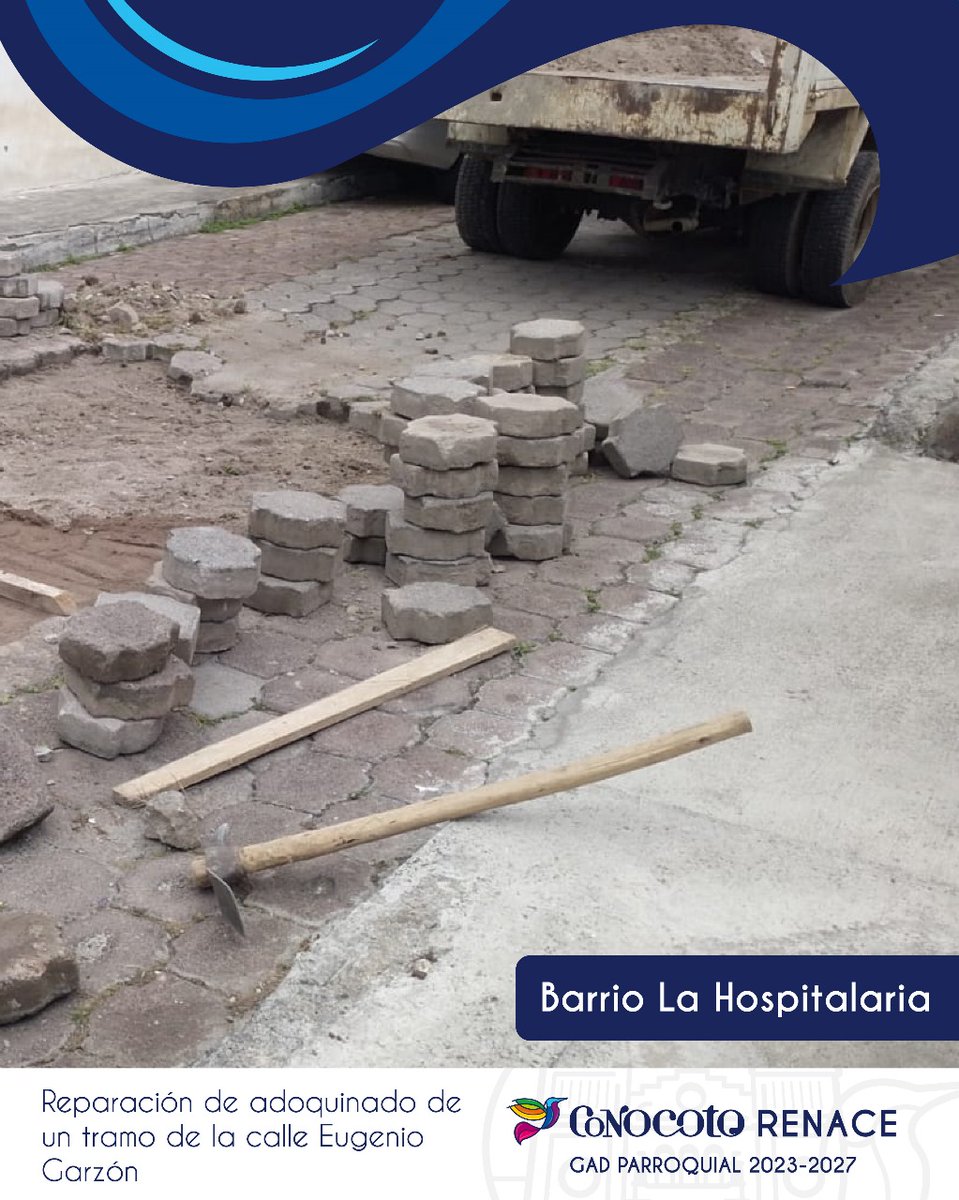 🚜 La #cuadrilla de OOPP llegó a la calle Eugenio Garzón en La Hospitalaria con maquinaria, herramientas y trabajo de hormiguitas. 🐜

📌 Solicita atención en tu barrio:
☎ 02 2349 582 / 02 2075 544
📧 informacion@gadconocoto.gob.ec

#ConocotoRenace