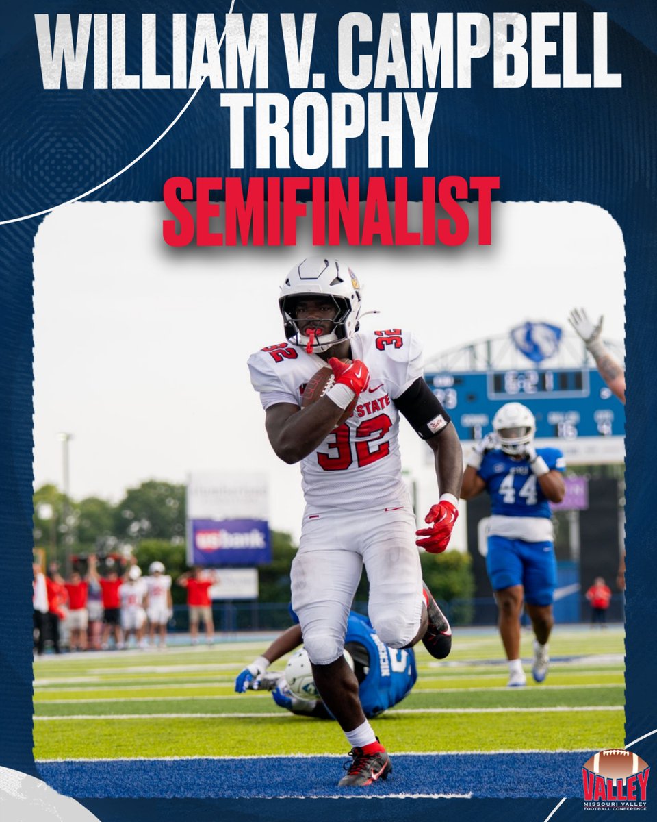 From academics to athletics ➝ <a href="/WrightWenkers/">Wenkers Wright</a> is a Campbell Trophy Semifinalist for 2025‼️

#ValleyFootball x #FCS x <a href="/RedbirdFB/">Illinois State Football</a> x <a href="/NCAA_FCS/">NCAA FCS Football</a>