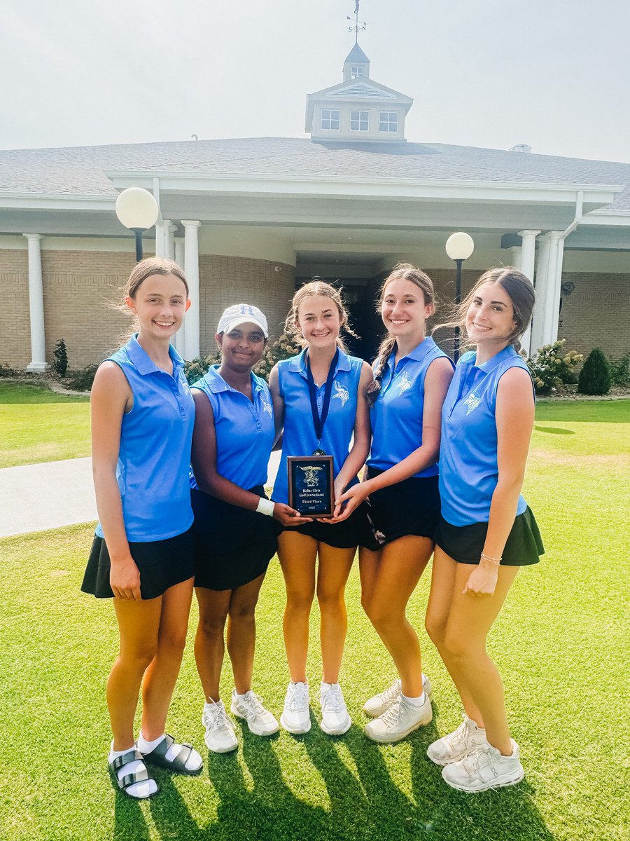 Had a parent ask how the season was going so far. Um, I'd say "on par" for us...
Flyer Inv.-Champs
Meadow Lake Acres-3rd Place
River Challenge-GREAT showing
Knight Cup-5 Maches Won/2nd Place 
6-1 in Conf. Play
Troy Invitational-Champs
Dominant JV Riverside Tourney
#BeHowell