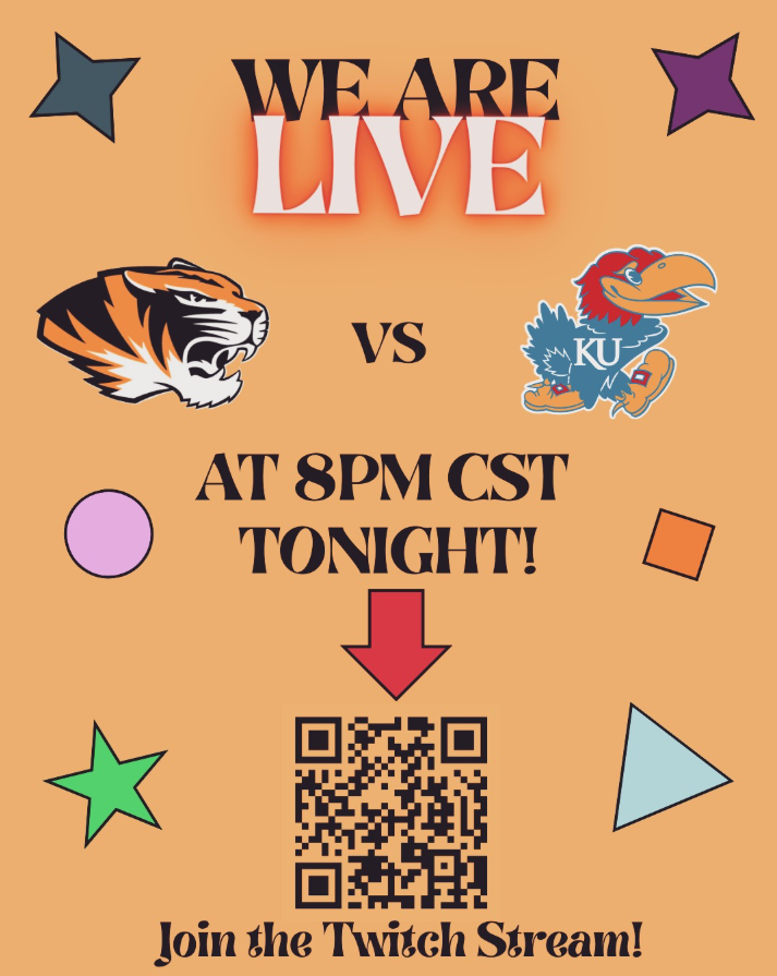 LoLMizzou's tweet photo. Its the Start of Regular season for NECC and what a banger first game this is! Mizzou A Team vs Kansas Crimson 🔥Come join us live at 8pm CST tonight and support A Team! https://t.co/RfX3Oilwxy