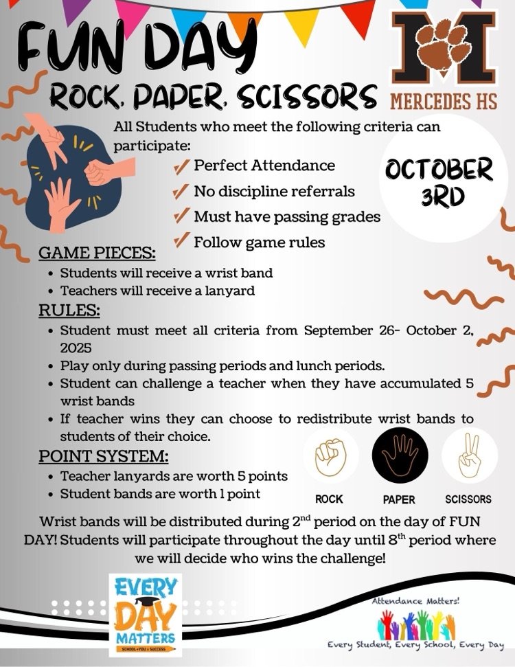 Fun Day coming to Mercedes High School!