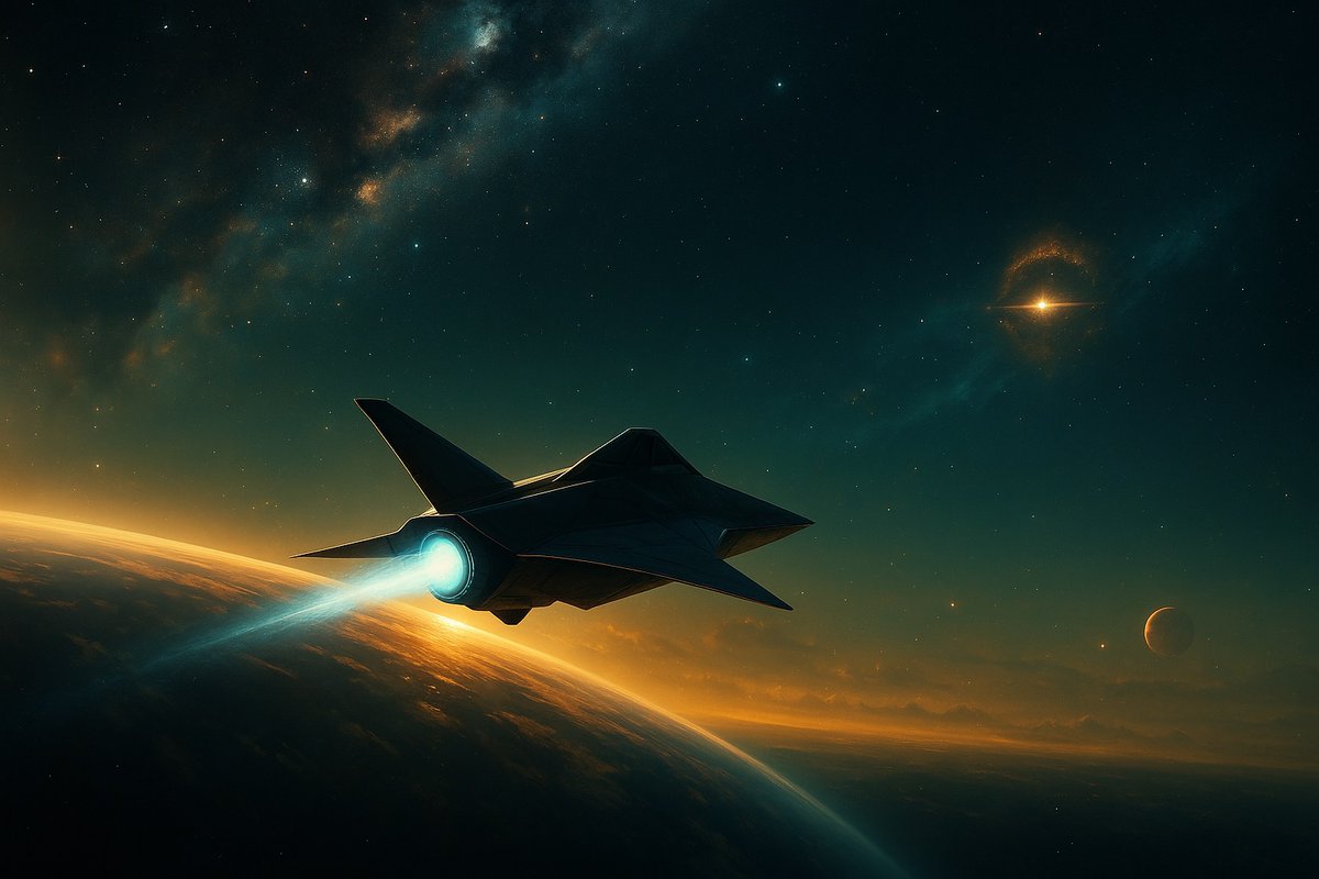 🚀 We love starships. But what happens when they take us to first contact?

New blog post now live; exploring humanity’s dream and humanity’s fear. davidplloyd.com/2025/09/25/spa… #GalaxysChild #SciFiAuthor #ScienceFiction #FirstContact #SpaceExploration #BlogPost