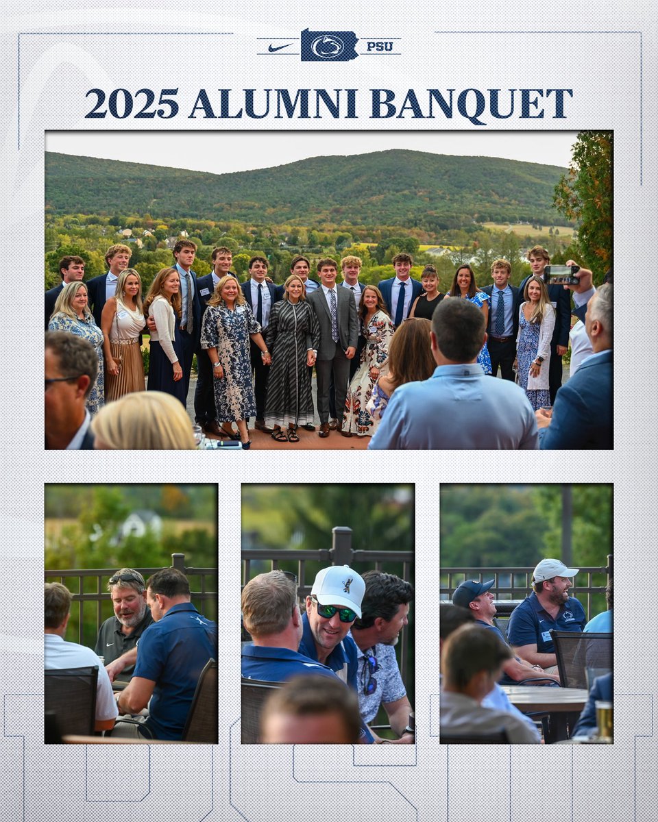 PennStateMLAX's tweet image. Friends. Family. Teammates for life.

Sending thanks out to everyone who made the 2025 Alumni Weekend a special one 💙