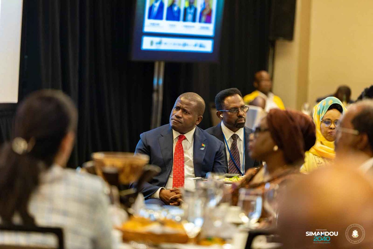 𝗔̀ 𝗹’𝗔𝗚 𝗱𝗲𝘀 𝗡𝗨 𝗮̀ 𝗡𝗲𝘄 𝗬𝗼𝗿𝗸, le Ministre du Plan et de la Coopération Internationale, Ismaël NABÉ, a pris part à un évènement de haut niveau sur la souveraineté financière de l’Afrique, aux côtés de Chefs d’État et de partenaires institutionnels. #UNGA80