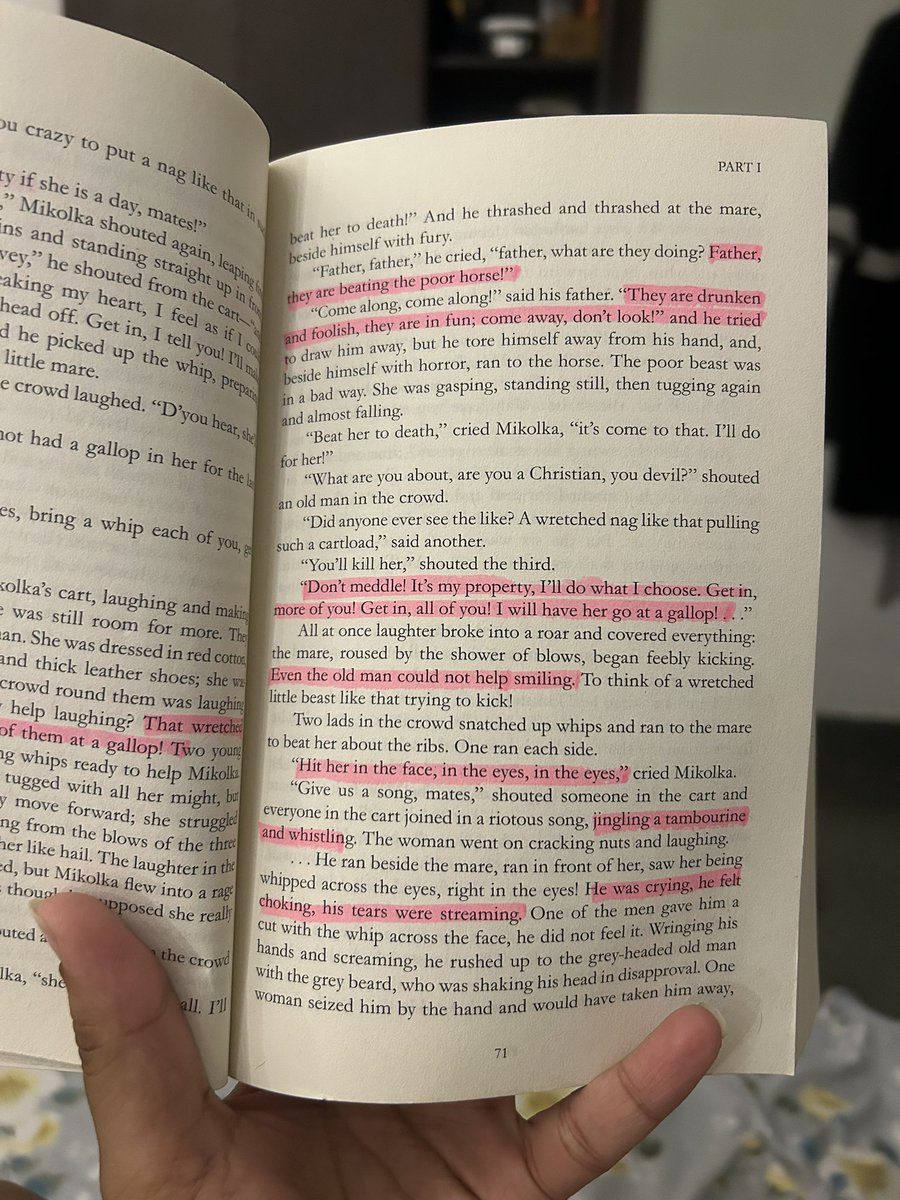 Imagine those raw human emotions, the ones you cannot deny, but also the ones you cannot accept! 
.
.
.
.
.
And if you can’t imagine!!!! Read #Dostoevsky