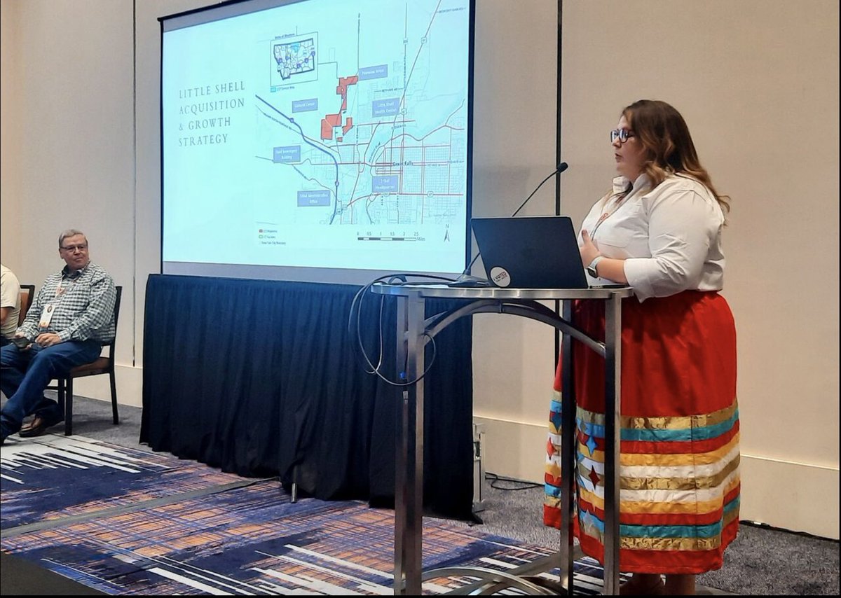 MTLittleShell's tweet image. The #LittleShell Tribe and @ClauseLaw presented our Long Range Transportation Plan at the National Transportation in #IndianCountry Conference @nticc_tribes. This landmark achievement reflects the Tribe’s commitment to advancing long-term infrastructure planning in order to meet…